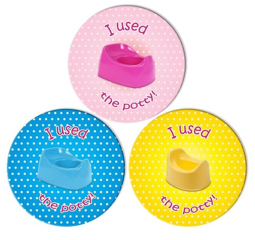 Potty training reward stickers - reward,