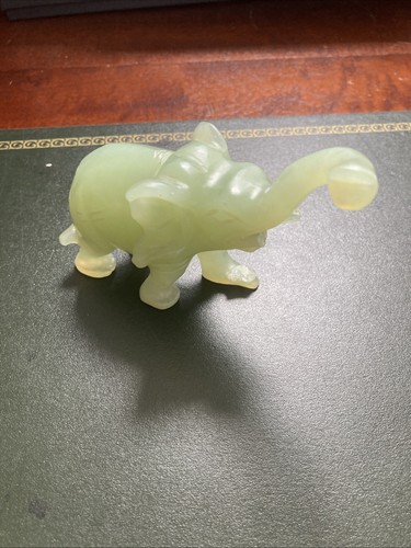 Carved solid jade - carved,