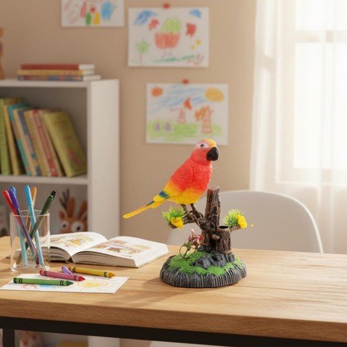 Sound activated parrot toy - parrot,