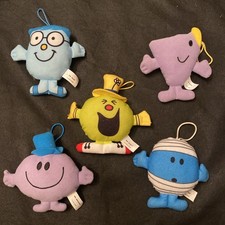 Mr Men  Soft Toys  2021 & 24 x 5 : Mr Calm, Bump, Funny, Rush & Impossible