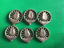 O GAUGE SET OF 6  WHEELS
