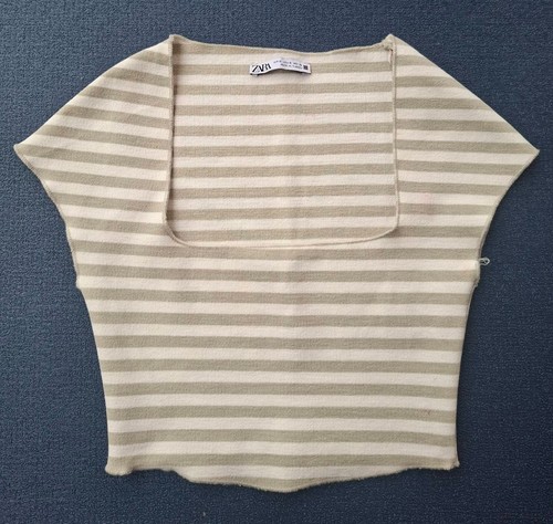 Zara womens cap sleeve crop - zara,