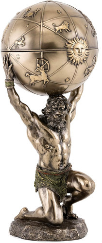 Greek god atlas - atlas, statue