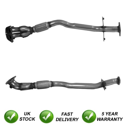 Exhaust pipe euro front sjr - exhaust,