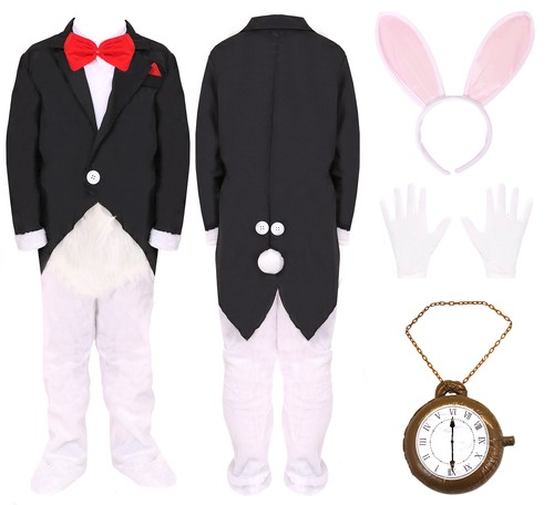 Kids white rabbit costume - mr,