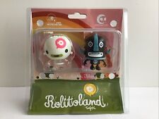 KIDROBOT TOY2R ROLITILAND SAFARI SET B ICE TEA & MISTER FELONY FIGURES RARE TOY