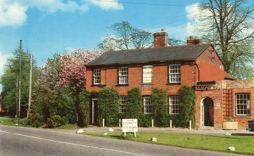 Postcard suffolk cavendish - suffolk,