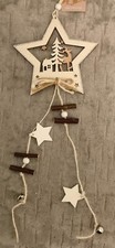 Hanging reindeer star scene
