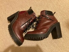 Dr Martens Air Wair Persephone Heeled Boots Size Uk 5