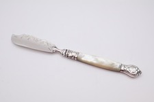 Antique Sterling Silver MOP