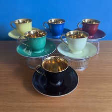Set of Six Art Deco  Japanese