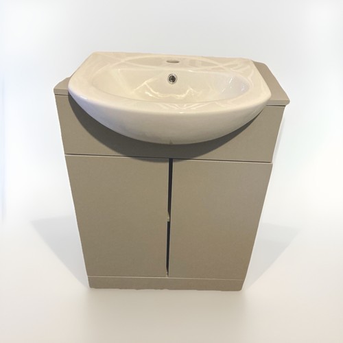 Semi recessed bathroom - semi, sink