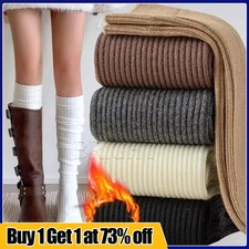Women Knit Thigh-High Over the