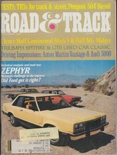 ROAD & TRACK Mercury Zephyr