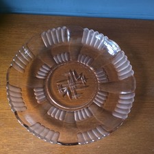 Vintage Pressed Glass Serving