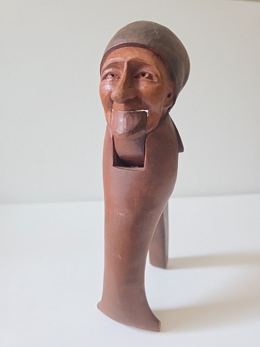 Vintage hand carved black - hand,