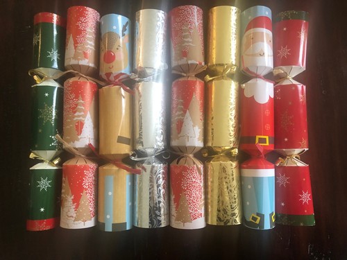 Christmas crackers with - crackers,