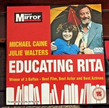 *** EDUCATING RITA - NEWSPAPER PROMO DVD - FREE UK POSTAGE ***