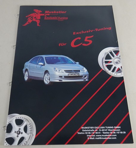 Brochure musketeer tuning - brochure,