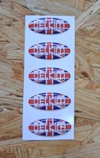 5 × Delkim Sticker Set Decal