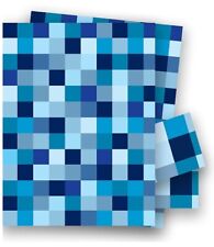 2 Sheets of Blue Pixel