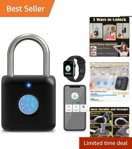 Compact smart padlock - smart, with