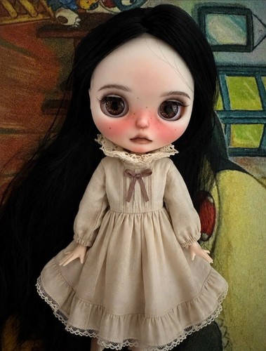 Ooak blythe doll victorian - doll,