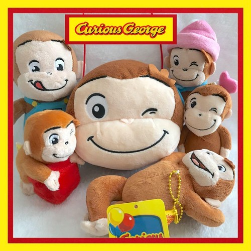 Curious george plush neck - plush,