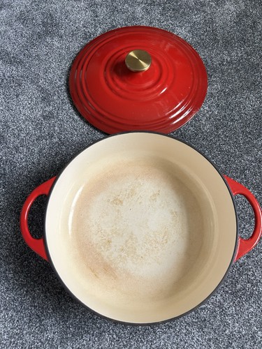 Red cast iron - iron, pot