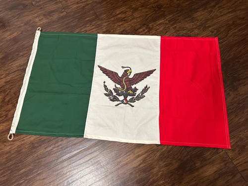 Mexican flag vintage style - mexican,