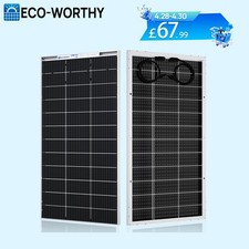 ECO-WORTHY Bifacial 12V 200W