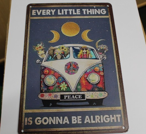 Humour metal sign - ,