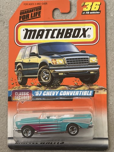 Matchbox chevy convertible - chevy,