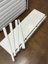 White Console or Hall Table w/ Three Drawers