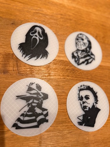 Horror coaster set michael - horror,