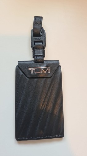 Tumi degree black leather - tumi,