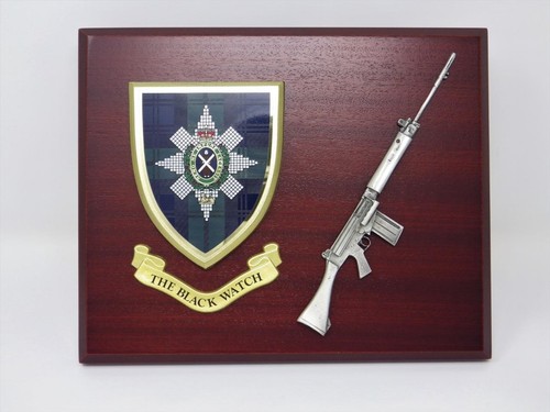 Black watch mess - black, shield