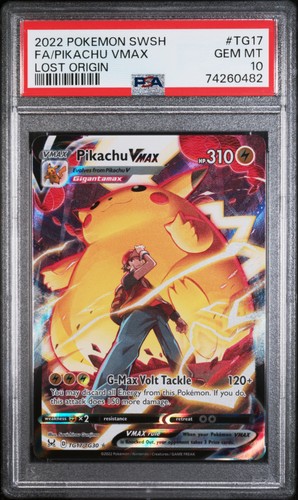 Psa pikachu vmax tg17 tg30 - psa, 10