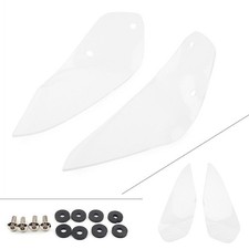 Clear Side Airflow Windshield