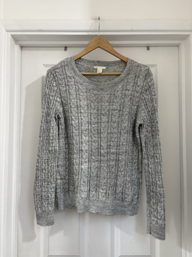 Cosy women grey cable - h&m,