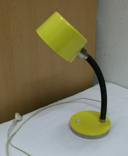 70s vintage yellow desk lamp - 70s,
