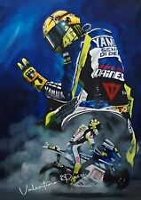Valentino Rossi Signed Printed