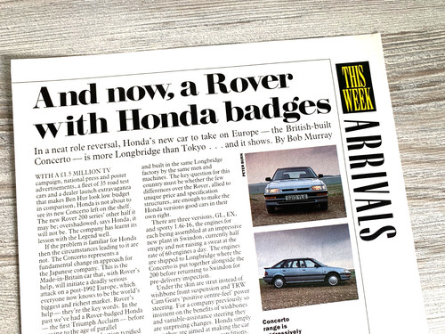 Honda concerto launch - concerto,