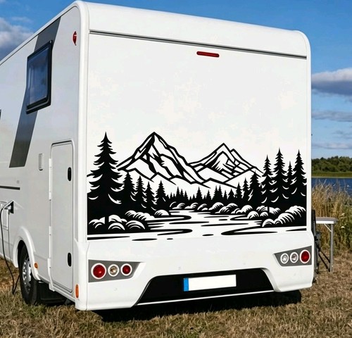Motorhome vinyl graphics - motorhome,