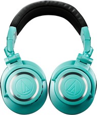 Audio-Technica ATH-M50xBT2 Wireless Bluetooth Over-Ear Headphones - Ice Blue