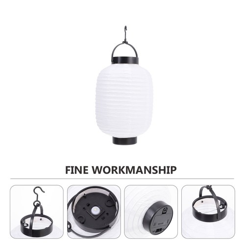 Folding lantern with light - with,