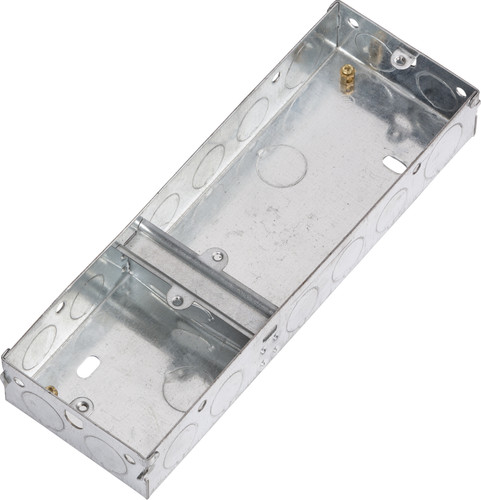 Metal back box 2g 35mm - box,