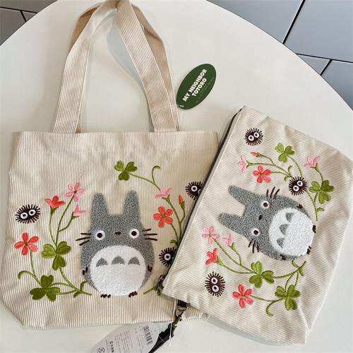 Ghibli totoro embroidery - ghibli,