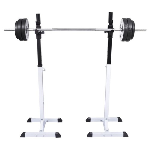 Squat barbell rack set gym - squat,