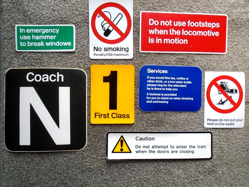 Lot original british rail - lot,